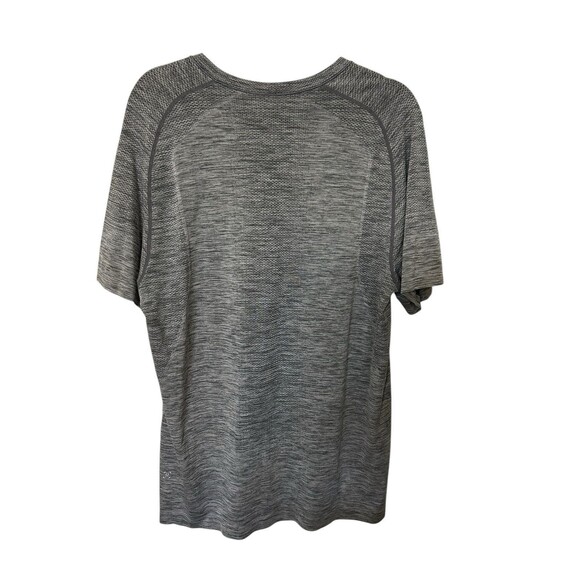 Lululemon Metal Vent Tech Mens Shirt Gray Short Sleeve Active Workout Gym Sz XL - Picture 4 of 6